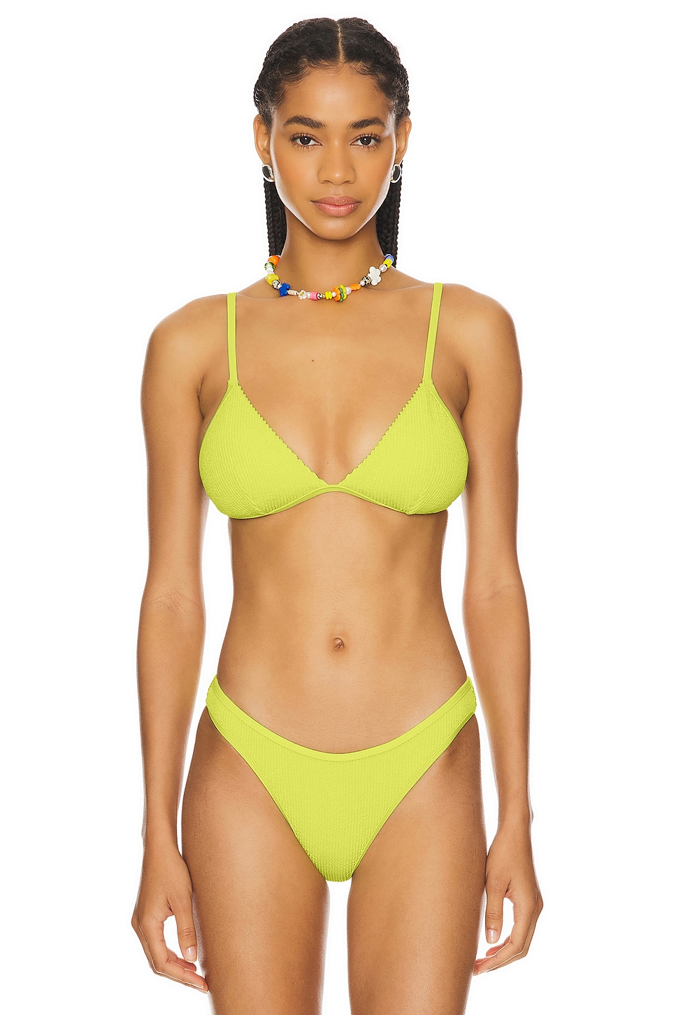 Идеальный верх бикини Good American, цвет palo verde002
Идеальный верх бикини Good American, цвет palo verde002