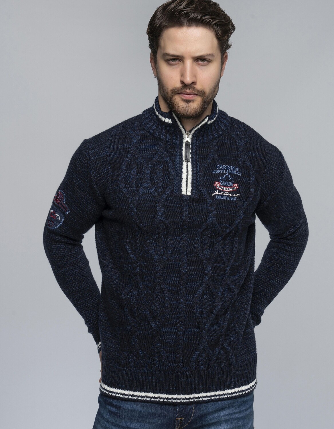 Пуловер CARISMA, темно синий
Пуловер CARISMA, темно синий