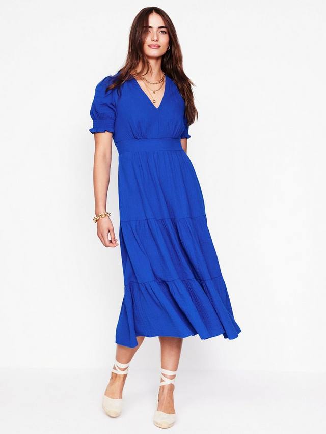 Платье миди из двойной ткани anna Boden, цвет Bright Blue
Платье миди из двойной ткани anna Boden, цвет Bright Blue