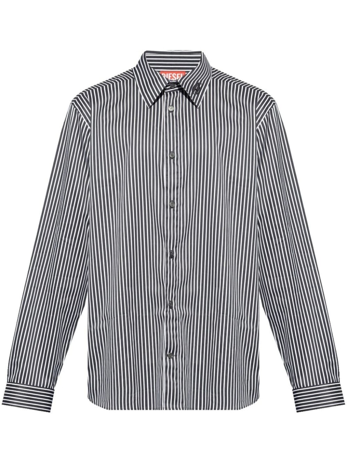 Diesel рубашка из хлопка в полоску S-Turner-Stripe-D, черный
Diesel рубашка из хлопка в полоску S-Turner-Stripe-D, черный