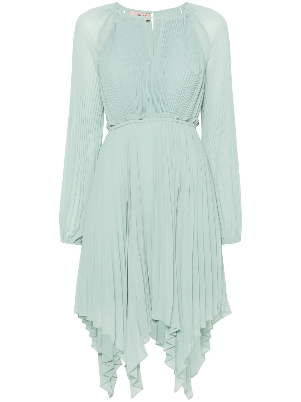 Платье с асимметричным подолом TWINSET, зеленый
Платье с асимметричным подолом TWINSET, зеленый