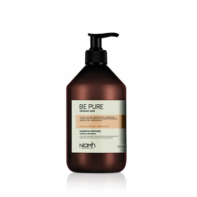 Niamh Be Pure Restore Восстанавливающий шампунь 500 мл
Niamh Be Pure Restore Восстанавливающий шампунь 500 мл