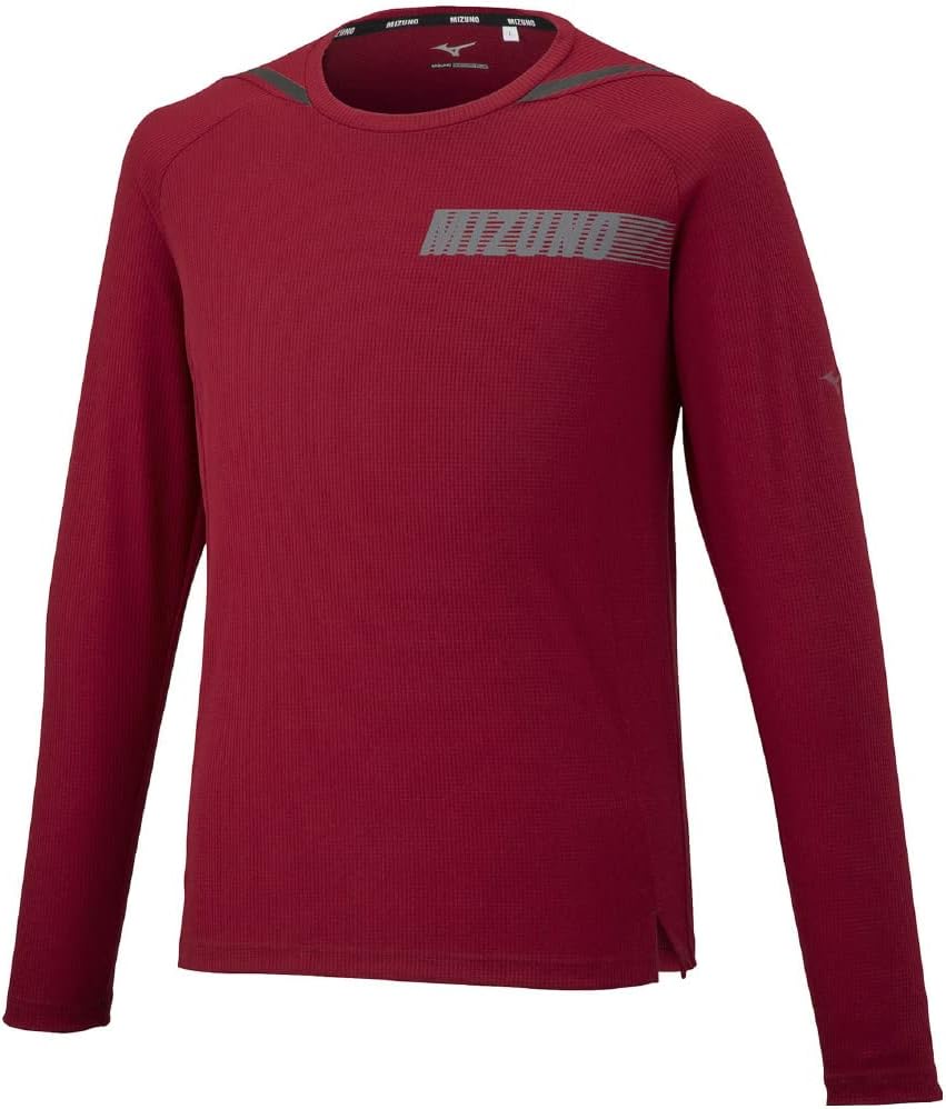 Мужская тренировочная футболка с длинным рукавом Mizuno Dry Aeroflow, дышащая, 32MA2554, красный
Мужская тренировочная футболка с длинным рукавом Mizuno Dry Aeroflow, дышащая, 32MA2554, красный