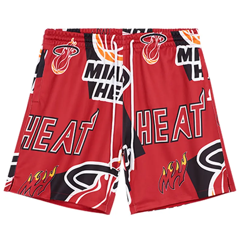 Mitchell Ness Баскетбольные шорты Mitchell & Ness x NBA Miami Heat, унисекс, красные
Mitchell Ness Баскетбольные шорты Mitchell & Ness x NBA Miami Heat, унисекс, красные