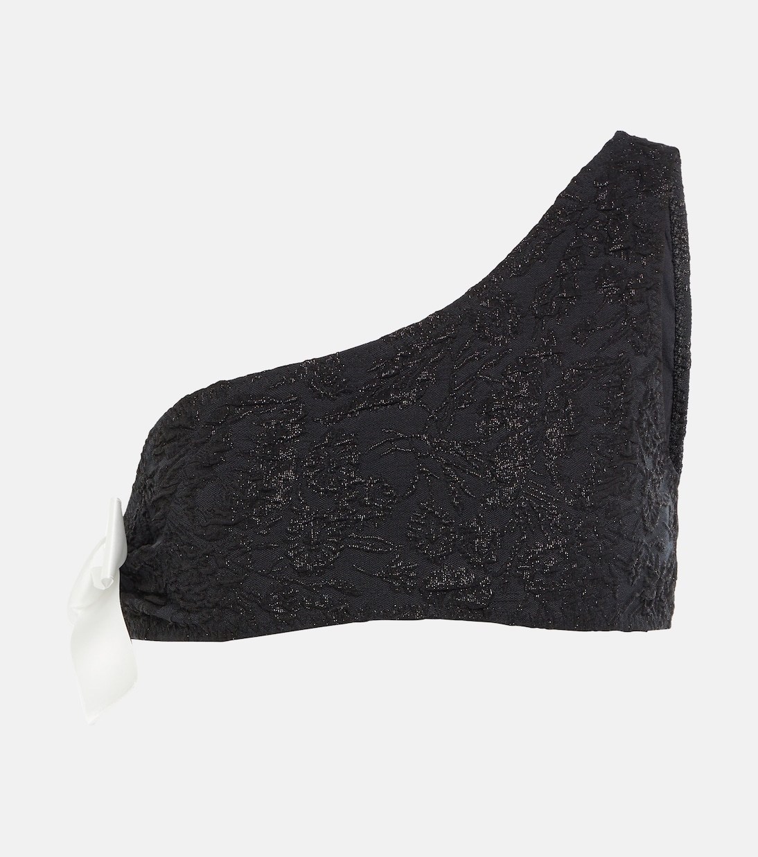 Верх бикини на одно плечо Giambattista Valli, черный 
Верх бикини на одно плечо Giambattista Valli, черный