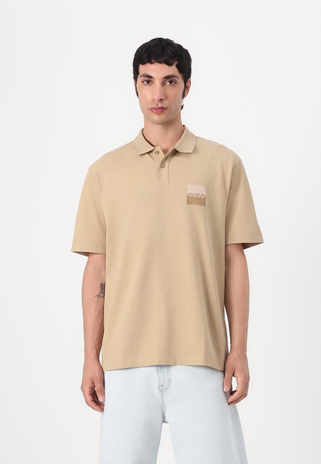 Рубашка поло DUSPLITY HUGO, бежевый
Рубашка поло DUSPLITY HUGO, бежевый