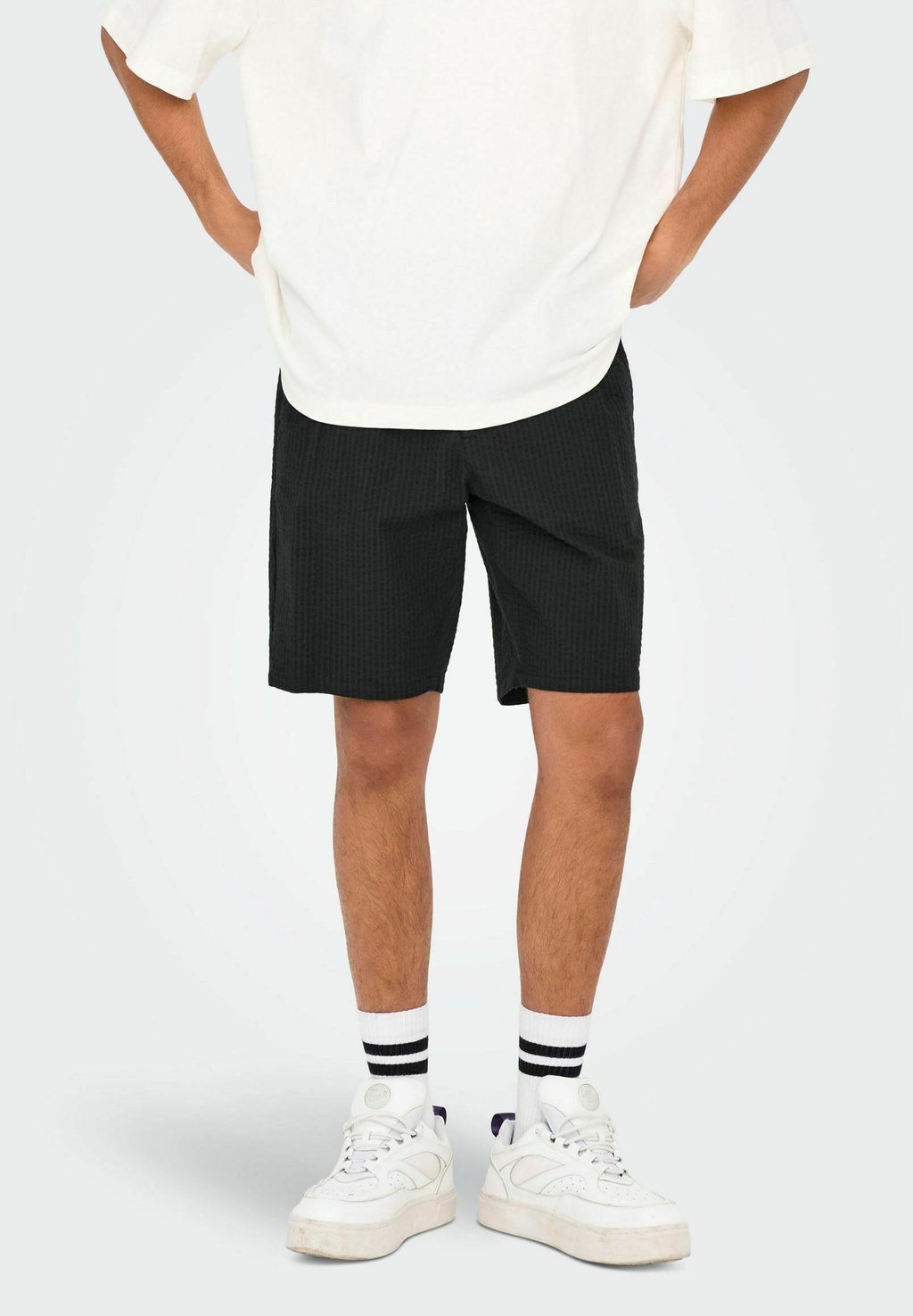 Шорты ONSLEO LIFE SEERSUCKER NOOS Only & Sons, черный
Шорты ONSLEO LIFE SEERSUCKER NOOS Only & Sons, черный