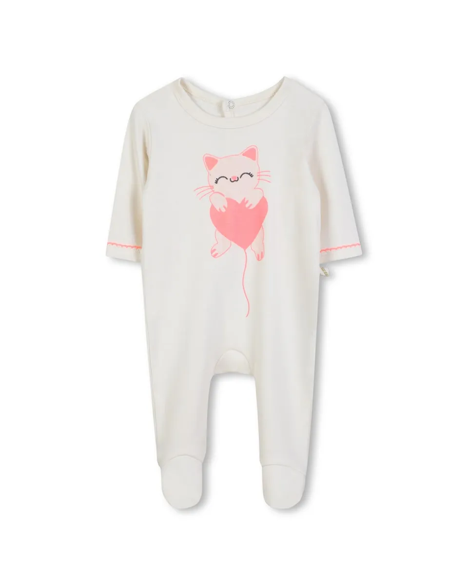 Хлопковая пижама для новорожденного с рисунком спереди Billieblush, светло-бежевый
Хлопковая пижама для новорожденного с рисунком спереди Billieblush, светло-бежевый