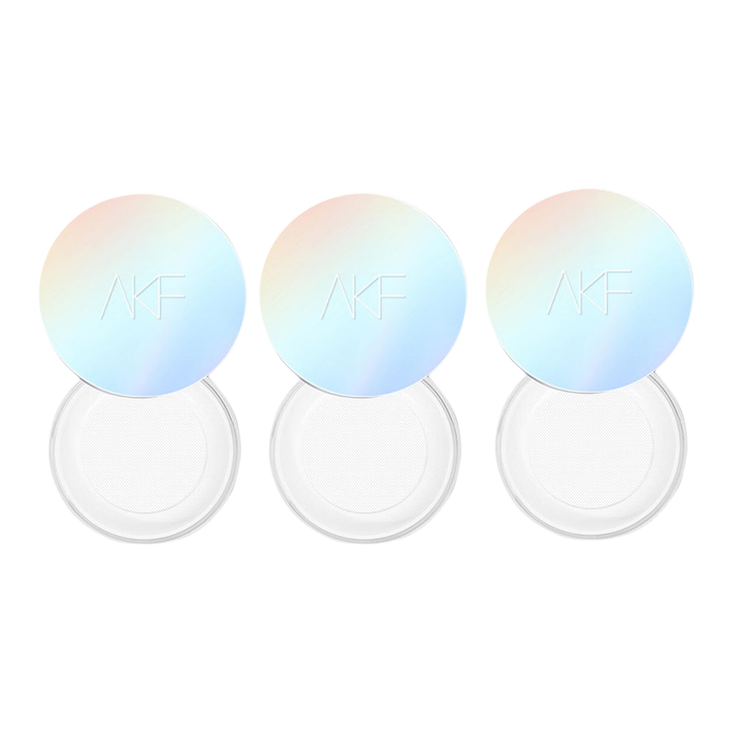 Лёгкий и матирующий комплект одежды с рассыпчатой пудрой стойкий прозрачный AKF, three-piece set: light-transcending oil-control loose powder #classic transparent 10g*2+light-transcending soft focus loose powder #01 light mist transparent 10g
Лёгкий и матирующий комплект одежды с рассыпчатой пудрой стойкий прозрачный AKF, three-piece set: light-transcending oil-control loose powder #classic transparent 10g*2+light-transcending soft focus loose powder #01 light mist transparent 10g