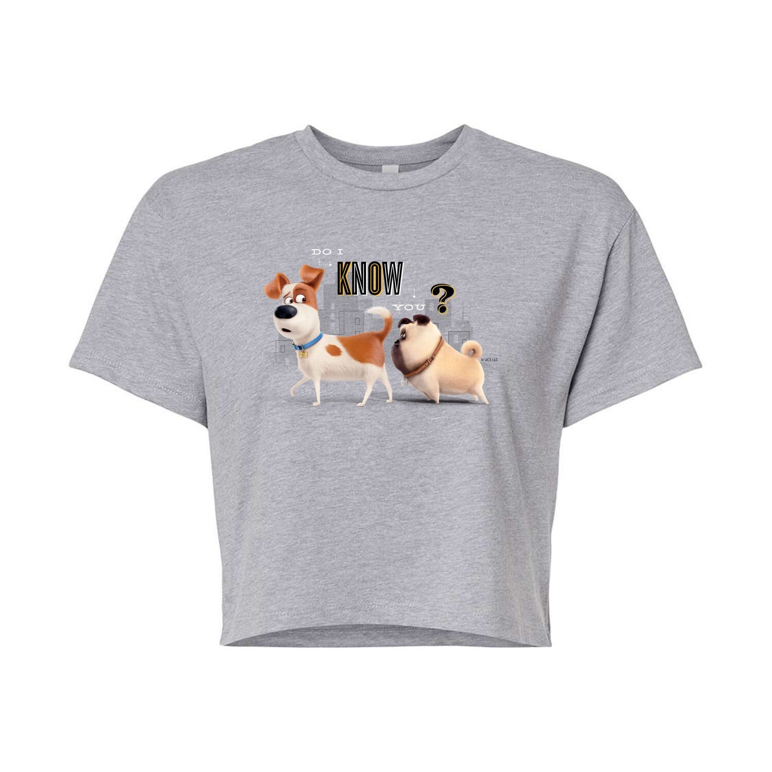 Укороченная футболка с рисунком Juniors' Secret Life Pets Do I Know You Licensed Character, серый
Укороченная футболка с рисунком Juniors' Secret Life Pets Do I Know You Licensed Character, серый