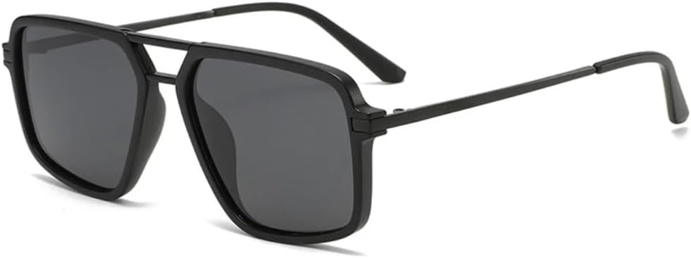 Модные солнцезащитные очки с двойной перемычкой, квадратной формы, для женщин, класса люкс, ретро-градиентные, для мужчин, для активного отдыха, защита от УФ-излучения UV400 TVTBBVV, Matte Black Gray
Модные солнцезащитные очки с двойной перемычкой, квадратной формы, для женщин, класса люкс, ретро-градиентные, для мужчин, для активного отдыха, защита от УФ-излучения UV400 TVTBBVV, Matte Black Gray