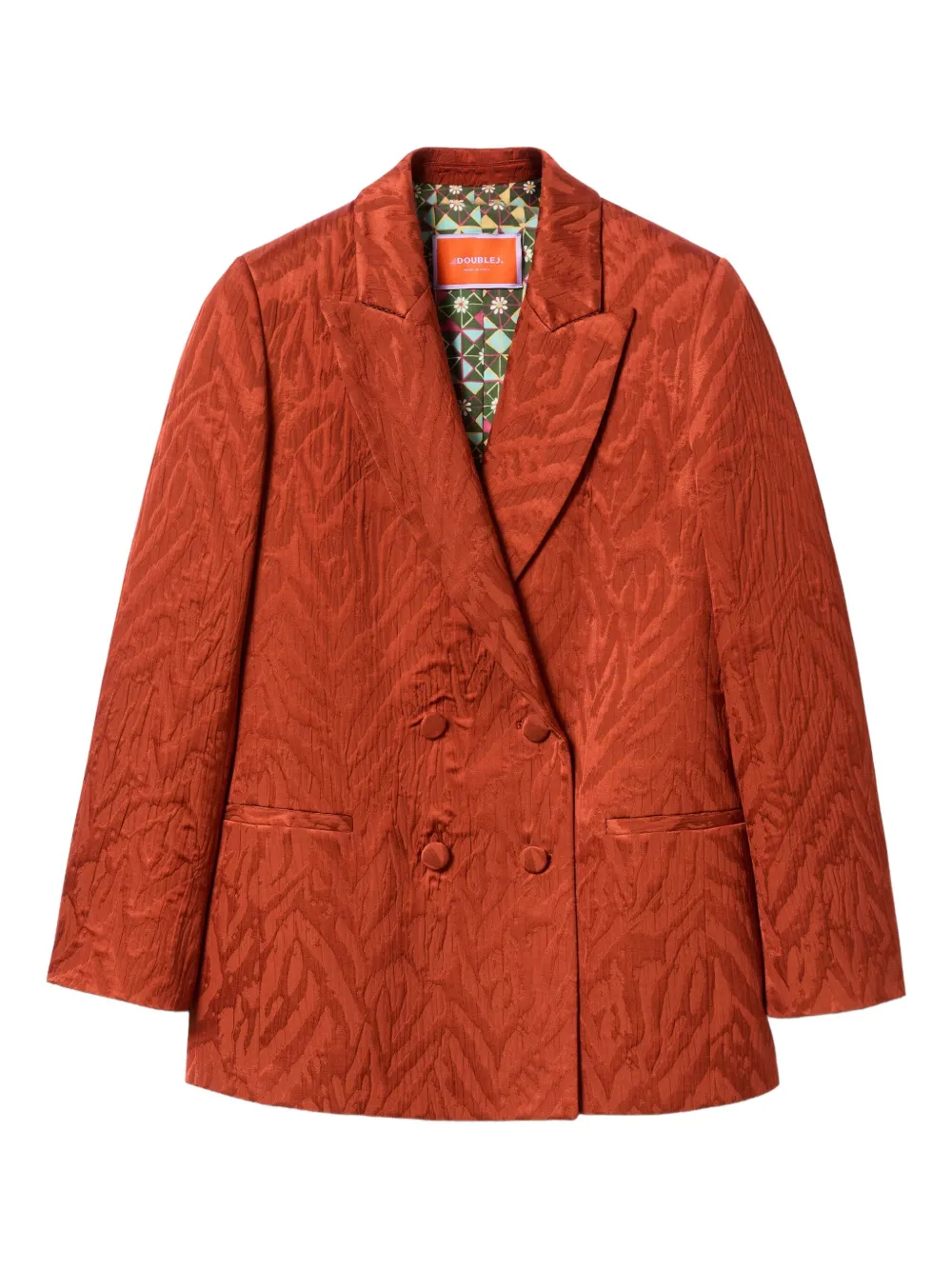 Фактурная двубортная куртка La DoubleJ, красный
Фактурная двубортная куртка La DoubleJ, красный