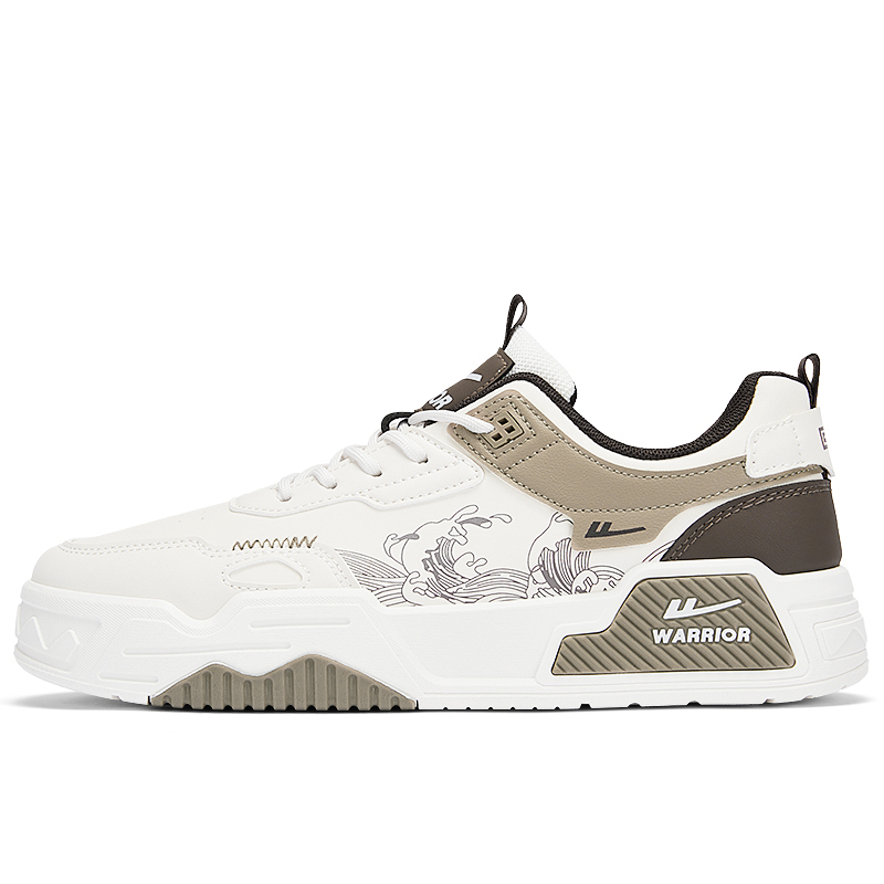 WARRIOR Скользостойкие износостойкие амортизирующие низкие скейтерские кроссовки мужские бежевый хаки, цвет Beige Khaki
WARRIOR Скользостойкие износостойкие амортизирующие низкие скейтерские кроссовки мужские бежевый хаки, цвет Beige Khaki