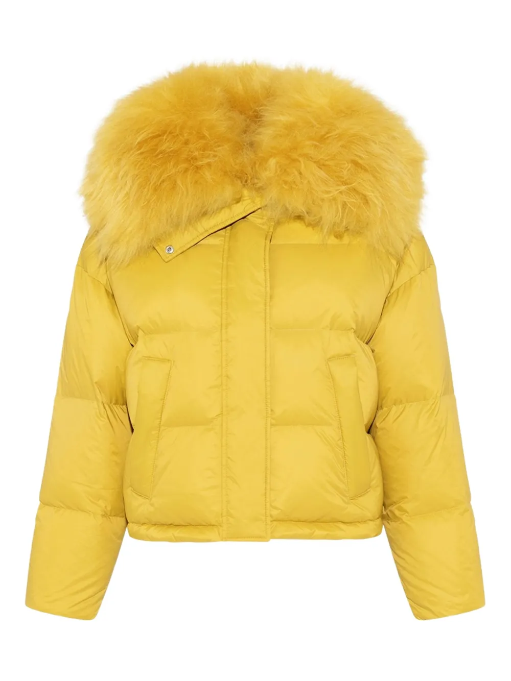 Пуховик YVES SALOMON, желтый
Пуховик YVES SALOMON, желтый