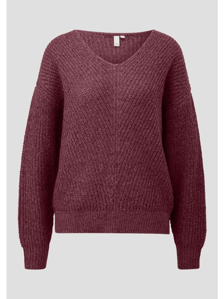 Вязаный свитер в цвете 39W0_bordeaux QS
Вязаный свитер в цвете 39W0_bordeaux QS