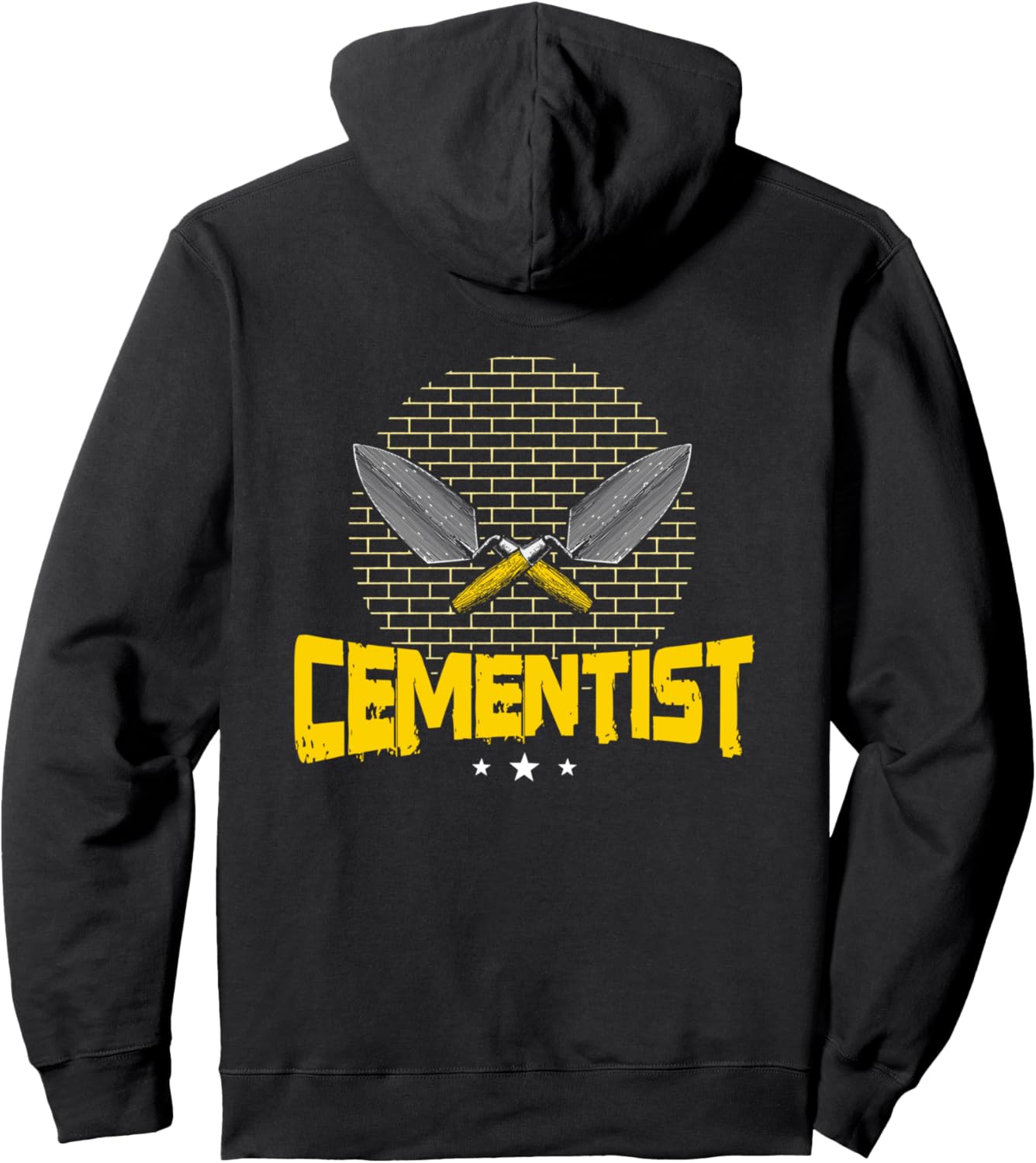 Худи с изображением каменщика на спине Cement Mason Gifts, черный
Худи с изображением каменщика на спине Cement Mason Gifts, черный