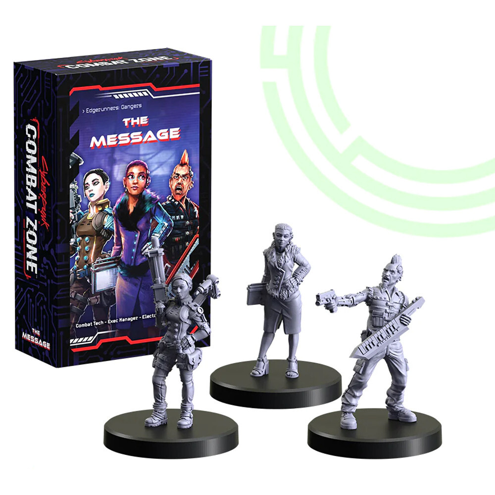 Миниатюра Monster Fight Club Cyberpunk Red Combat Zone: Edgerunners - The Message
Миниатюра Monster Fight Club Cyberpunk Red Combat Zone: Edgerunners - The Message