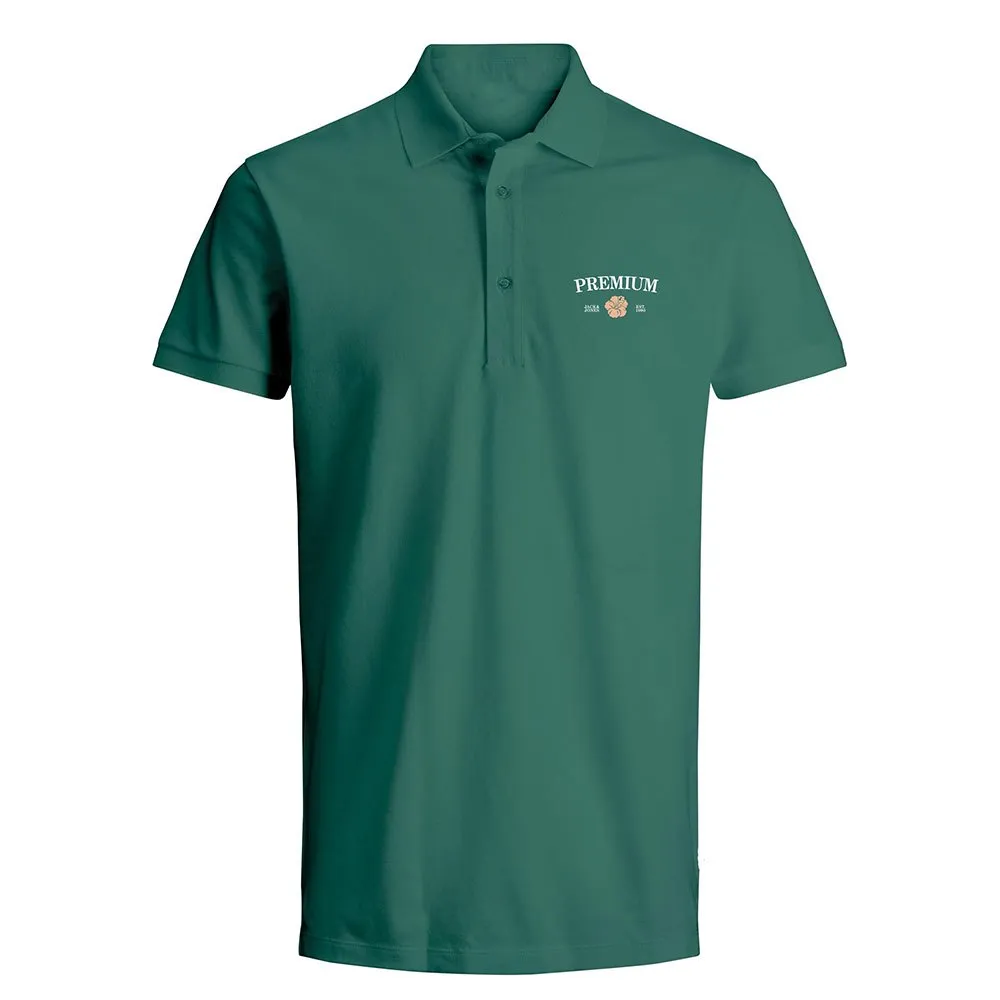 Поло Jack & Jones Blaalfie, зеленый 
Поло Jack & Jones Blaalfie, зеленый