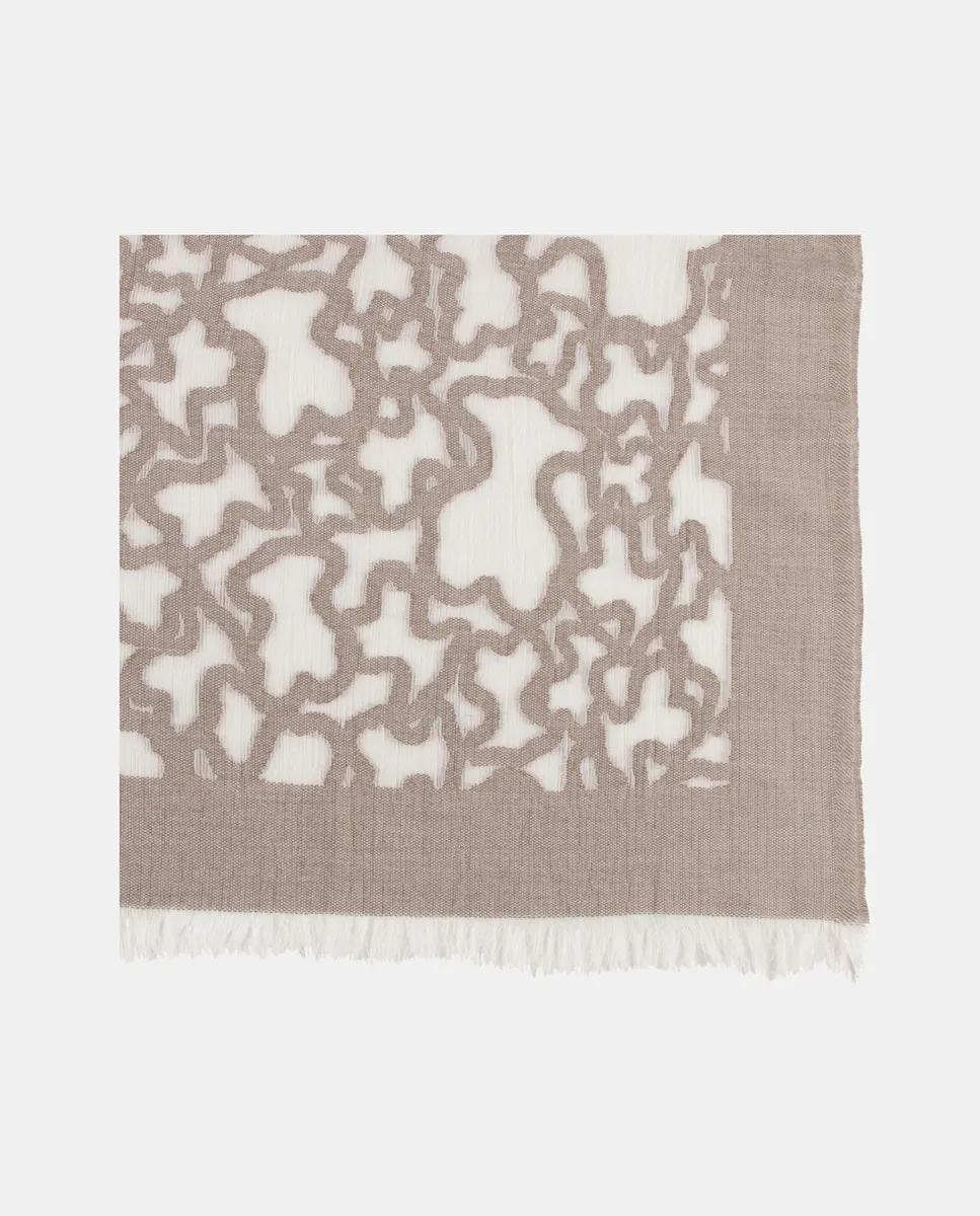 Шарф TOUS Kaos цвета камня Tous, серый
Шарф TOUS Kaos цвета камня Tous, серый