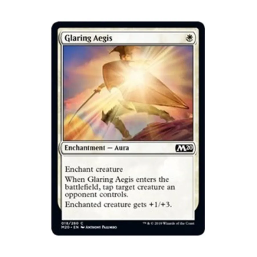 CCG Яркая эгида (клавиша C), MTG - Core Set 2020 
CCG Яркая эгида (клавиша C), MTG - Core Set 2020