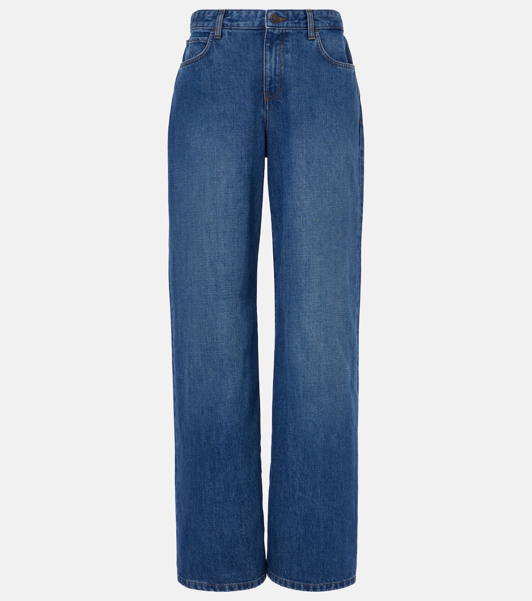 Eglitta джинсы с высокой талией и широкими штанинами The Row, Washed Blue
Eglitta джинсы с высокой талией и широкими штанинами The Row, Washed Blue