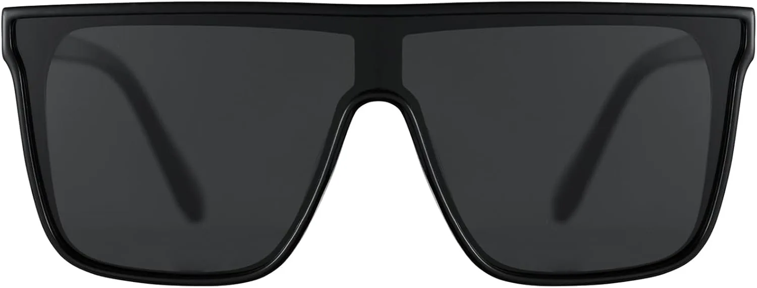 Солнцезащитные очки Mosanana увеличенного квадратного размера с поляризацией, модные солнцезащитные очки с плоской верхней частью, модель MS52363, C1 Black/Grey
Солнцезащитные очки Mosanana увеличенного квадратного размера с поляризацией, модные солнцезащитные очки с плоской верхней частью, модель MS52363, C1 Black/Grey