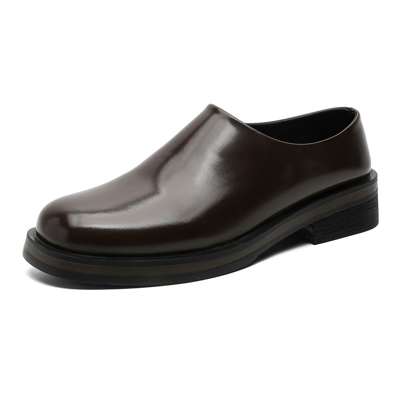WEISHIBANGWEI Мужские повседневные туфли с коричневым скрытым каблуком, цвет Brown Hidden Wedge
WEISHIBANGWEI Мужские повседневные туфли с коричневым скрытым каблуком, цвет Brown Hidden Wedge