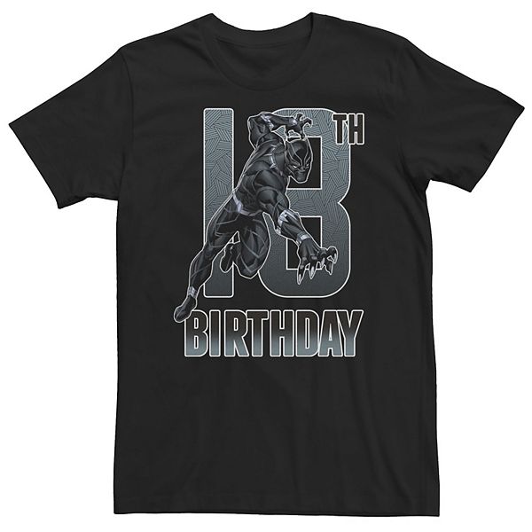 Футболка Marvel Black Panther 18th Birthday Action Pose Big & Tall Licensed Character
Футболка Marvel Black Panther 18th Birthday Action Pose Big & Tall Licensed Character