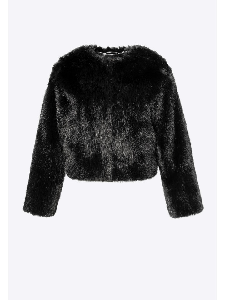 Короткая женская куртка из искусственного меха черного цвета Wittchen
Короткая женская куртка из искусственного меха черного цвета Wittchen