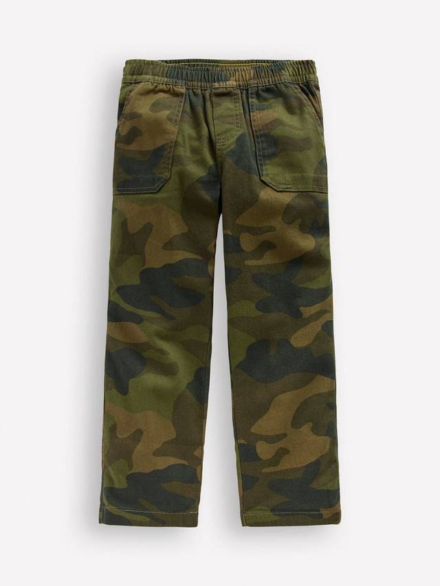 Детские камуфляжные брюки на резинке из хлопковой смеси Mini Boden, Khaki
Детские камуфляжные брюки на резинке из хлопковой смеси Mini Boden, Khaki