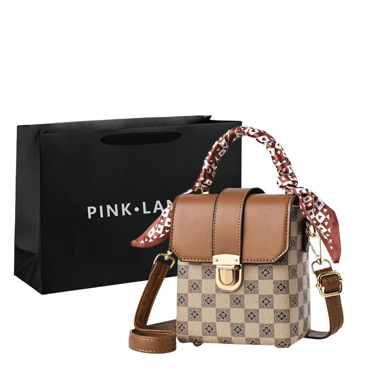 Pink·Land Женская сумка через плечо, Темно коричневый
Pink·Land Женская сумка через плечо, Темно коричневый