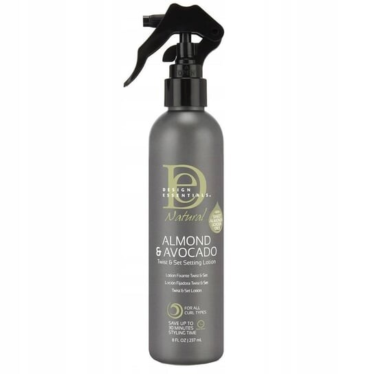 Лосьон для фиксации волос Twist & Set с миндалем и авокадо, 237 мл Design Essentials
Лосьон для фиксации волос Twist & Set с миндалем и авокадо, 237 мл Design Essentials