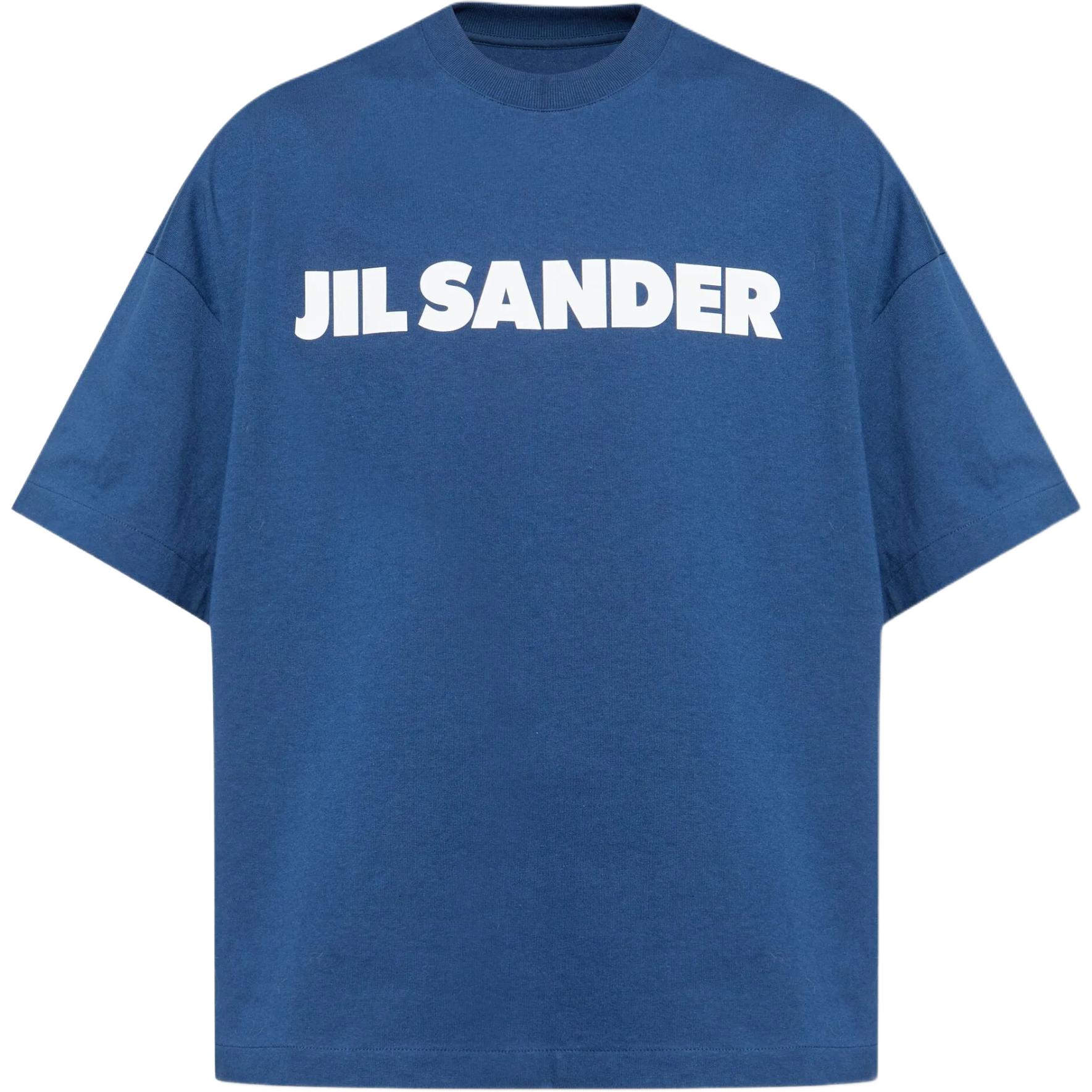 Футболка с принтом логотипа JIL SANDER, синий
Футболка с принтом логотипа JIL SANDER, синий