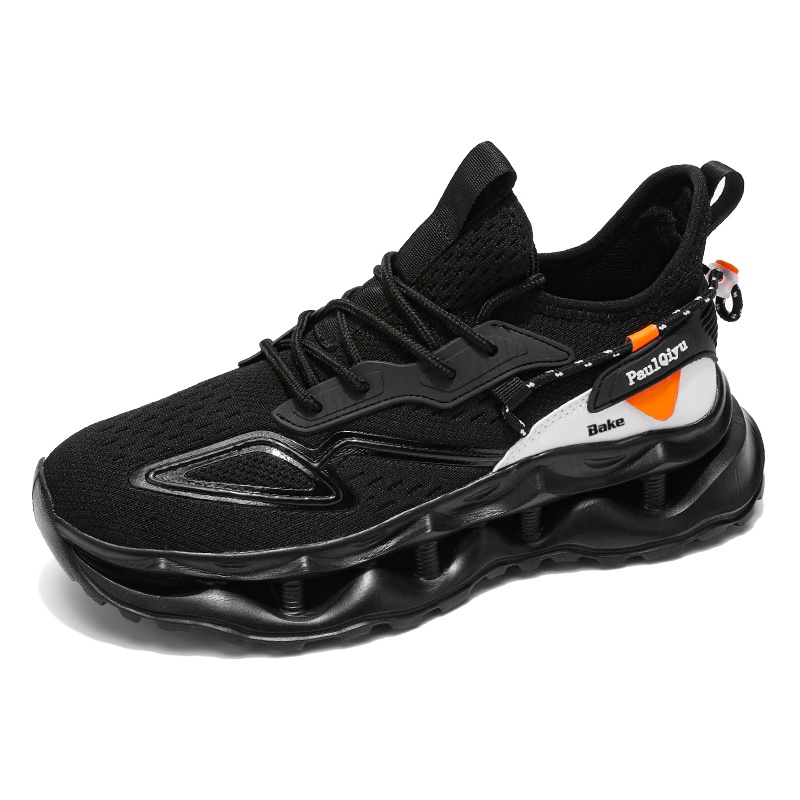 BAKE Амортизирующие устойчивые к истиранию массивные кроссовки мужские низкие черные, цвет Black
BAKE Амортизирующие устойчивые к истиранию массивные кроссовки мужские низкие черные, цвет Black