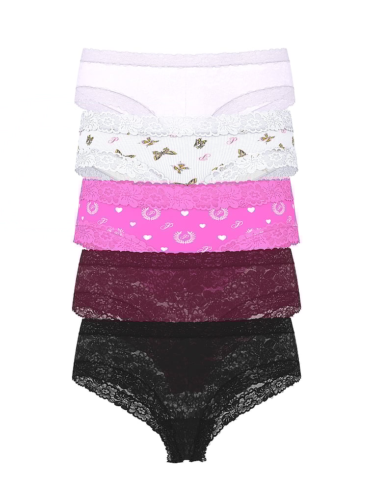 5-Pack подмигивающих трусиков-подмигиваний Pink, summer lace pack
5-Pack подмигивающих трусиков-подмигиваний Pink, summer lace pack