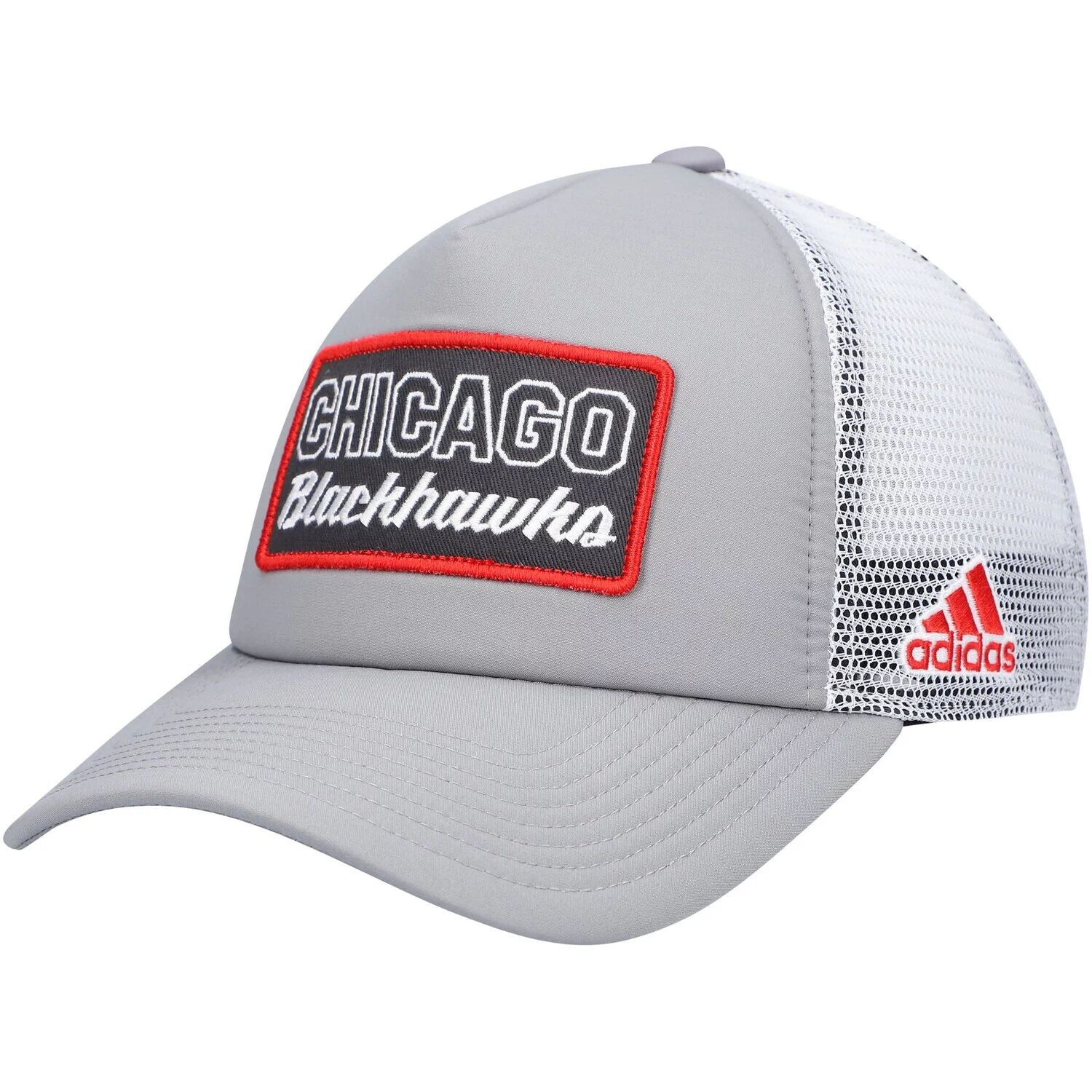 Мужская кепка adidas Grey/White Chicago Blackhawks Locker Room Foam Trucker Snapback Hat
Мужская кепка adidas Grey/White Chicago Blackhawks Locker Room Foam Trucker Snapback Hat
