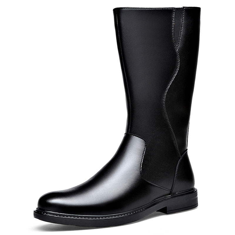 Высокие сапоги мужские Black Cachiotti, черные с мягкой подкладкой
Высокие сапоги мужские Black Cachiotti, черные с мягкой подкладкой