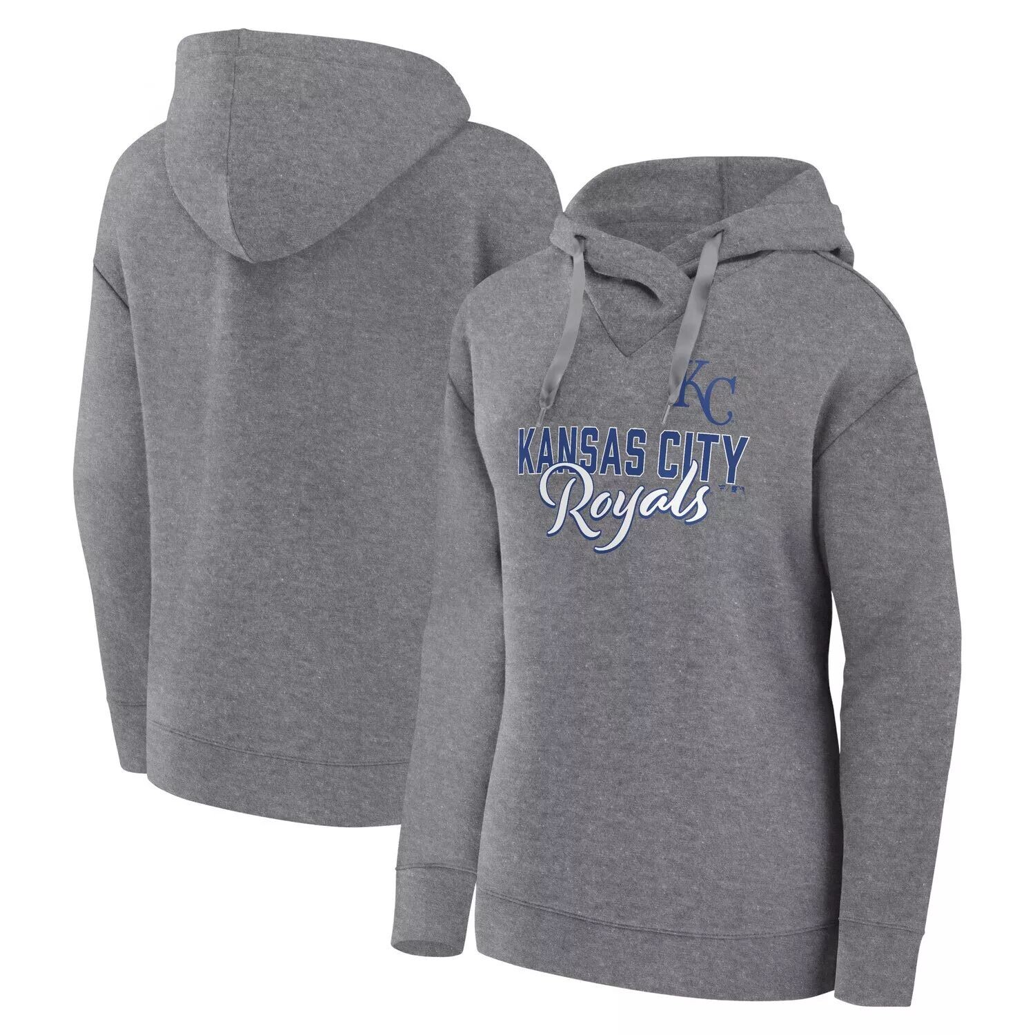 Женский пуловер с капюшоном Fanatics с логотипом Heather Grey Kansas City Royals Script Favorite Fanatics
Женский пуловер с капюшоном Fanatics с логотипом Heather Grey Kansas City Royals Script Favorite Fanatics