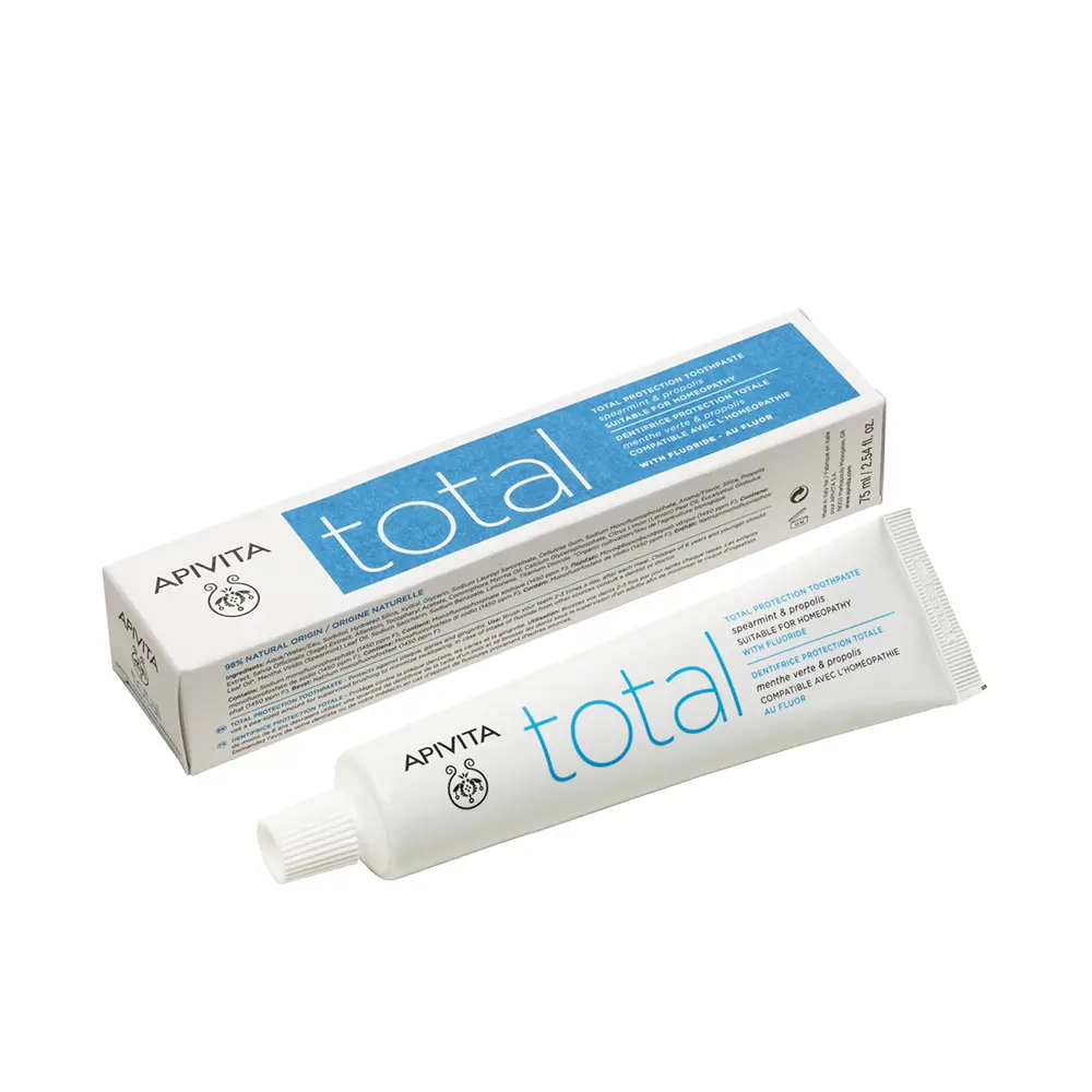 Зубная паста Crema dental bio-eco con hinojo y propóleo Apivita, 75 мл.
Зубная паста Crema dental bio-eco con hinojo y propóleo Apivita, 75 мл.