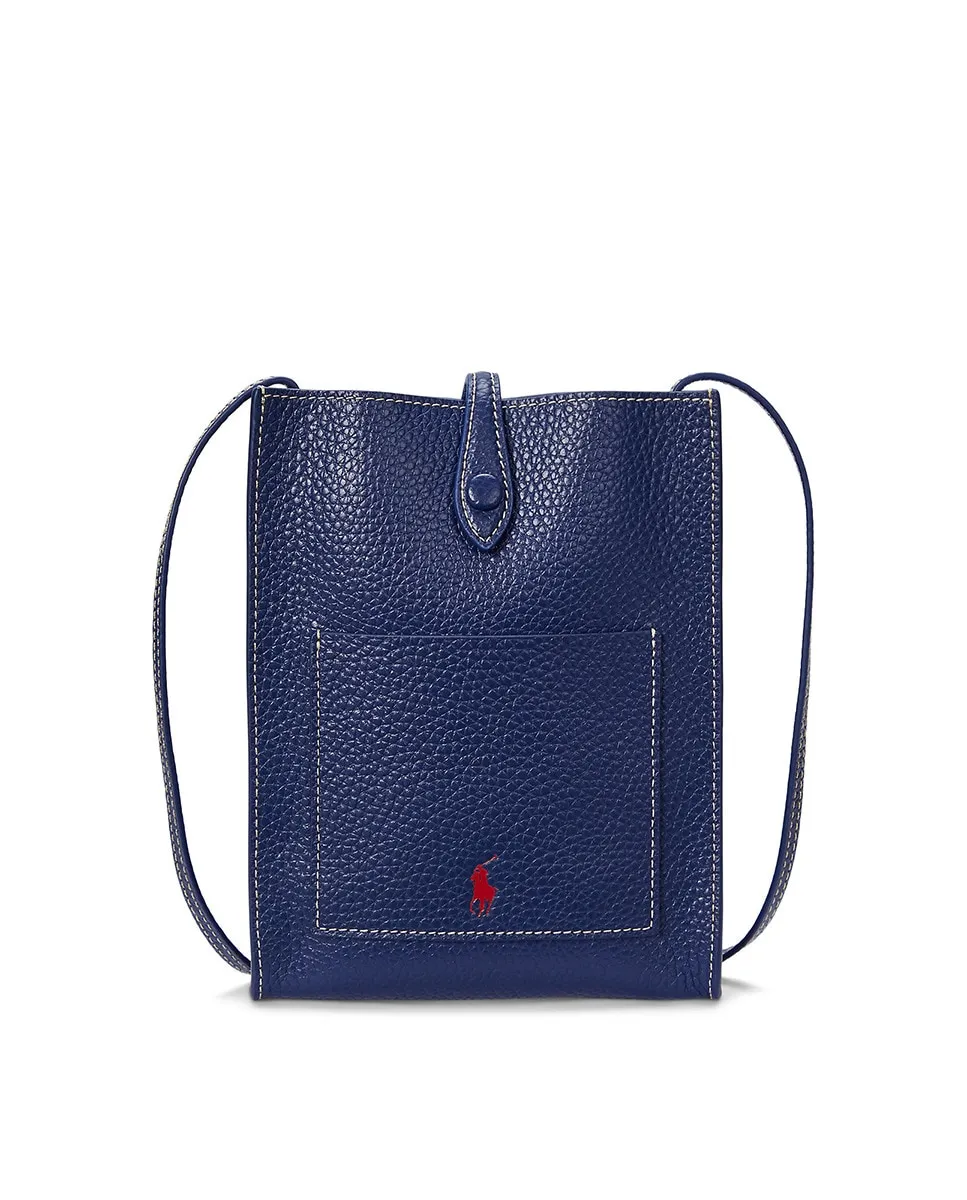 Женская кожаная сумка-бандо с регулируемой ручкой Polo Ralph Lauren, темно-синий
Женская кожаная сумка-бандо с регулируемой ручкой Polo Ralph Lauren, темно-синий