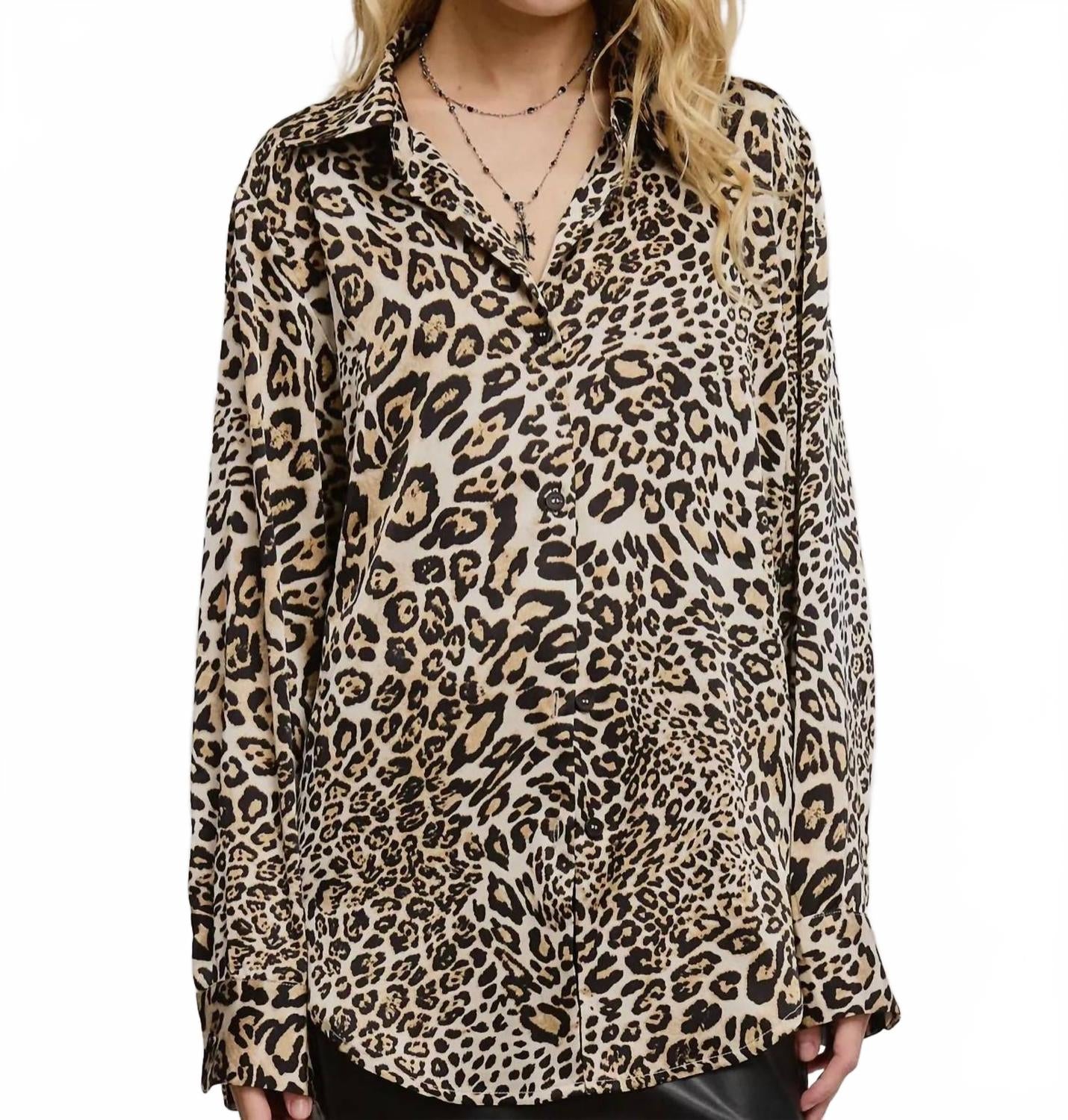 Леопардовый сатиновый блузон с воротником в мультиколоре Mimosa
Леопардовый сатиновый блузон с воротником в мультиколоре Mimosa