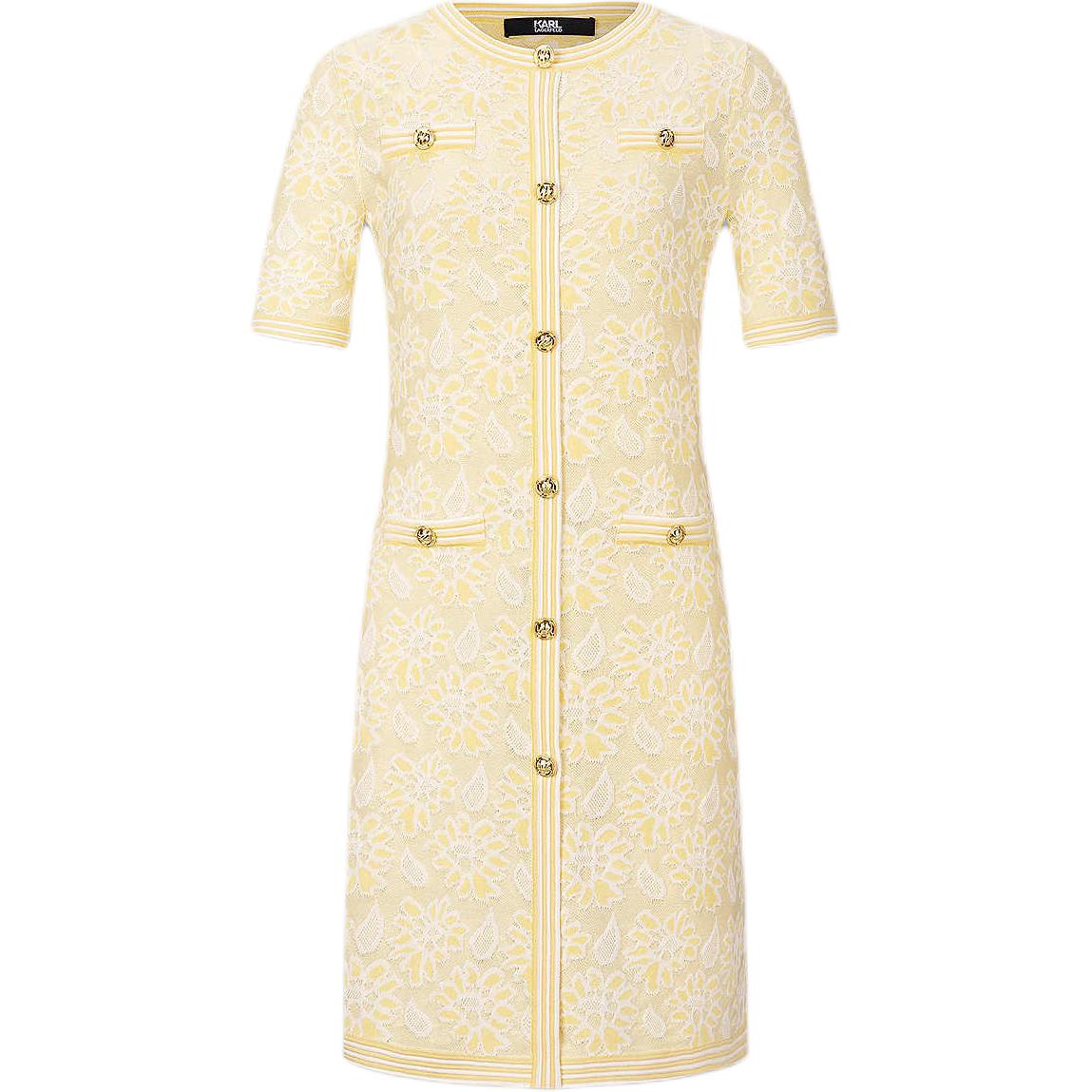 KARL LAGERFELD / Karl Lagerfeld Jeans Желтое женское платье с коротким рукавом KARL LAGERFELD
KARL LAGERFELD / Karl Lagerfeld Jeans Желтое женское платье с коротким рукавом KARL LAGERFELD