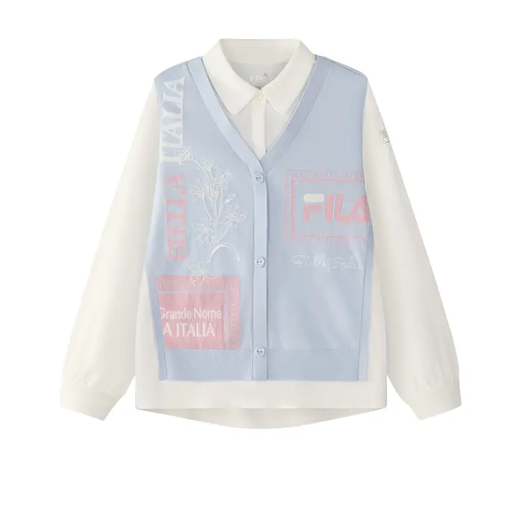 FILA KIDS Детская рубашка Letter Kids' Top Spring Cloud White
FILA KIDS Детская рубашка Letter Kids' Top Spring Cloud White