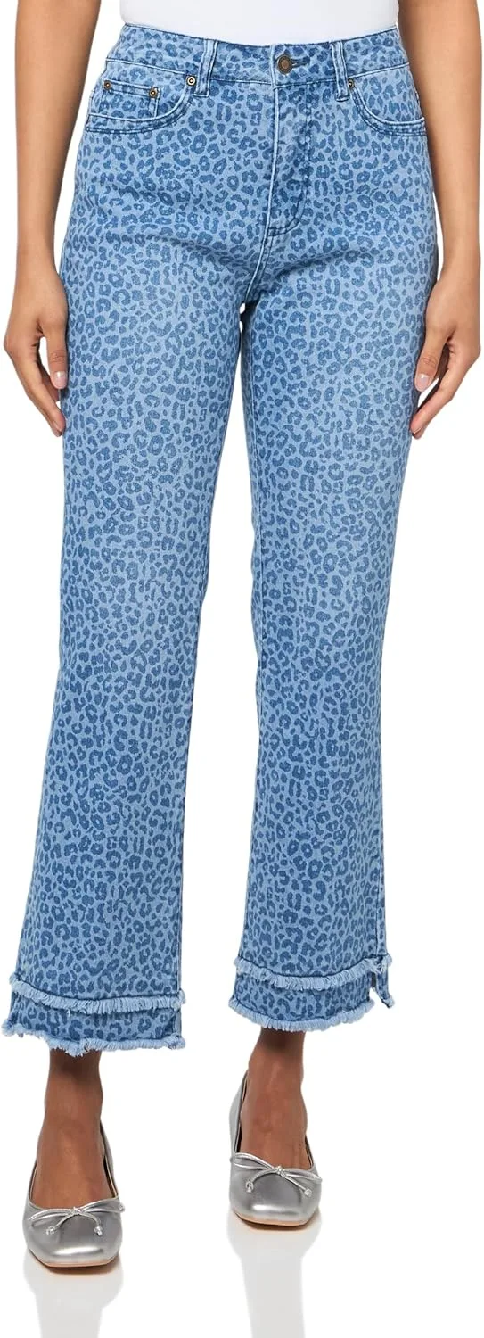 Джинсы Slim-Sation с пятью карманами, молнией спереди, расклешенные, с бахромой по низу
Джинсы Slim-Sation с пятью карманами, молнией спереди, расклешенные, с бахромой по низу