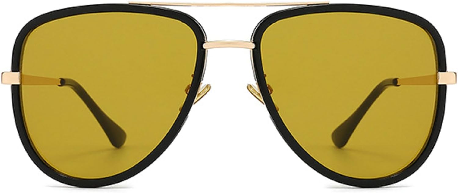 Большие золотые солнцезащитные очки-пилот для женщин и мужчин в стиле ретро 70-х, металлические, большие солнцезащитные очки-пилот, модные солнцезащитные очки для вождения для женщин mincl, C3
Большие золотые солнцезащитные очки-пилот для женщин и мужчин в стиле ретро 70-х, металлические, большие солнцезащитные очки-пилот, модные солнцезащитные очки для вождения для женщин mincl, C3