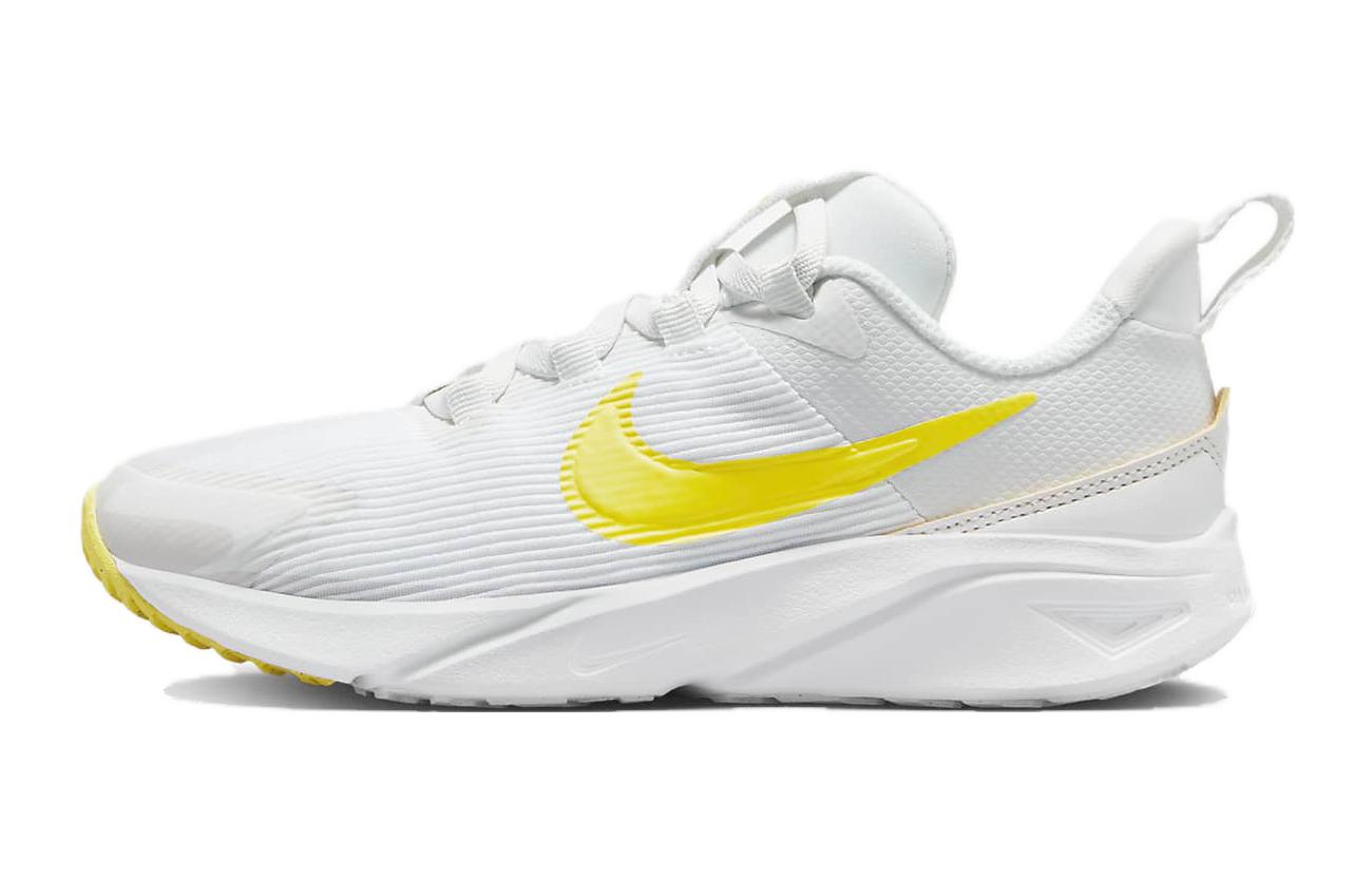 Nike Star Runner 4 PS 'Summit White Opti Yellow' Белый Желтый
Nike Star Runner 4 PS 'Summit White Opti Yellow' Белый Желтый