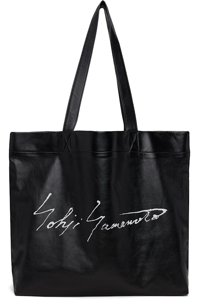Фирменная сумка-тоут L Yohji Yamamoto, черный
Фирменная сумка-тоут L Yohji Yamamoto, черный