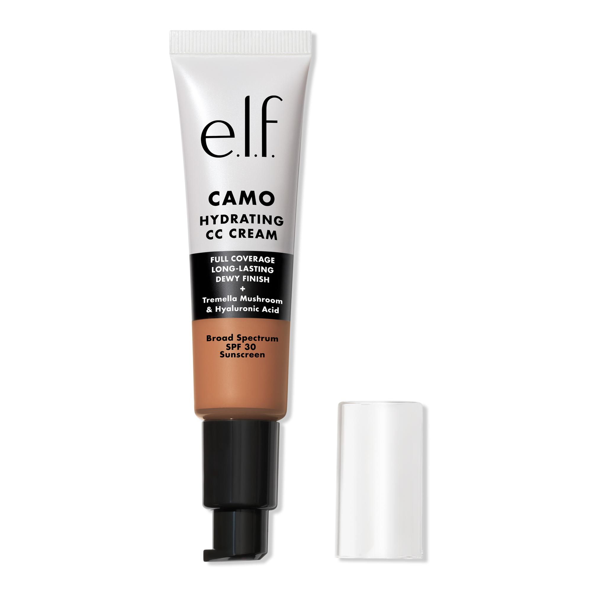 Увлажняющий CC-крем с камуфляжным эффектом и SPF 30 e.l.f. Cosmetics, Tan 425 N (tan with neutral undertones)
Увлажняющий CC-крем с камуфляжным эффектом и SPF 30 e.l.f. Cosmetics, Tan 425 N (tan with neutral undertones)