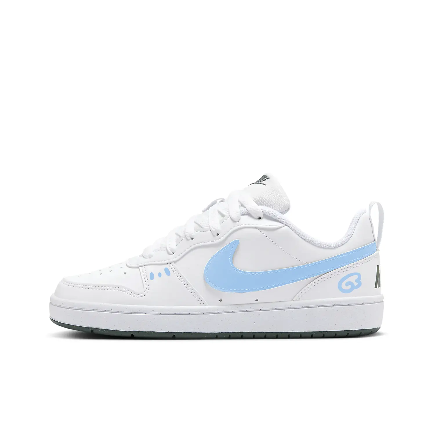 Nike Легкие амортизирующие низкие детские кроссовки для скейтбординга Court Borough, белые, синие, подростковые
Nike Легкие амортизирующие низкие детские кроссовки для скейтбординга Court Borough, белые, синие, подростковые