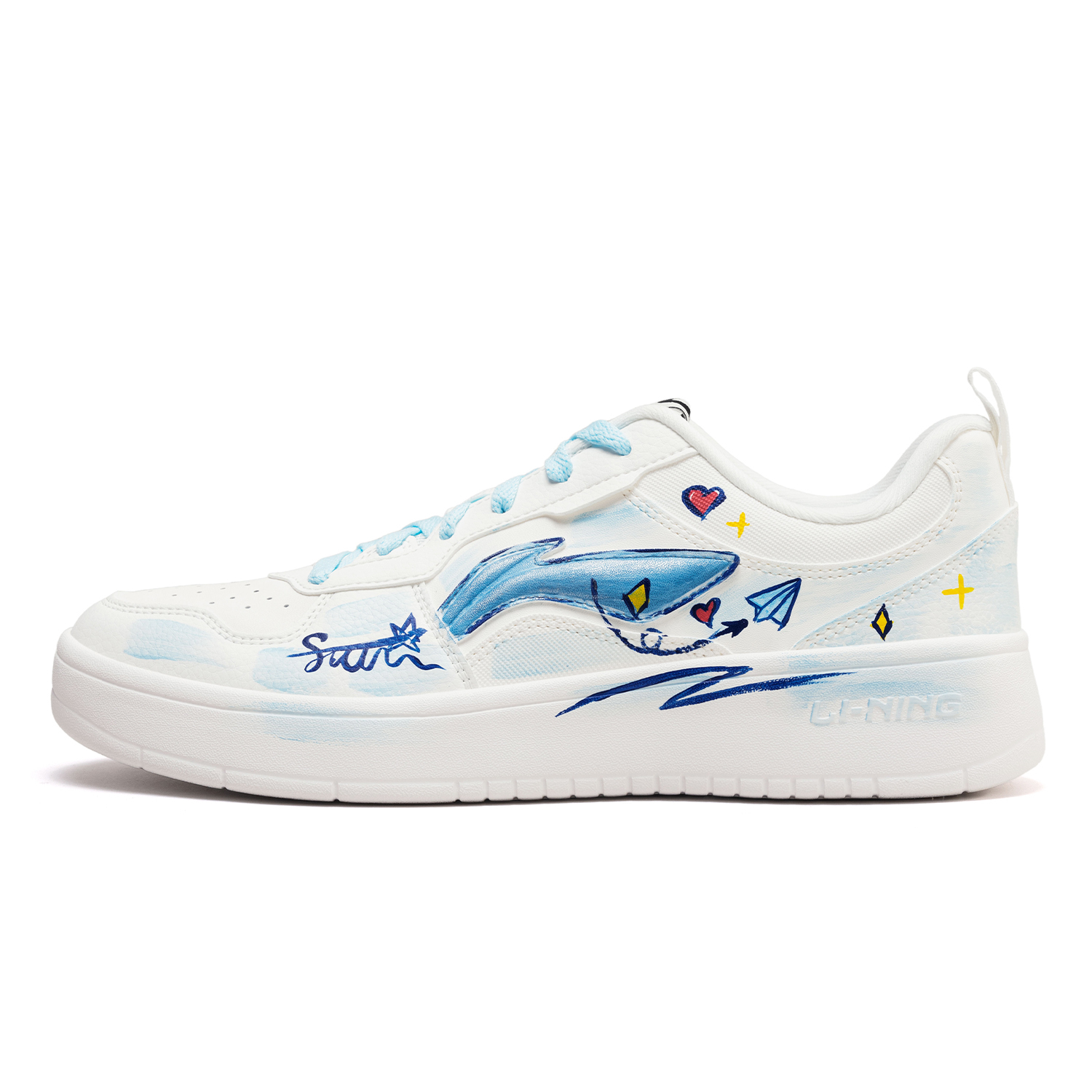 Li-Ning First Cloud Fresh White легкие и дышащие низкие скейтерские кроссовки мужские белые
Li-Ning First Cloud Fresh White легкие и дышащие низкие скейтерские кроссовки мужские белые